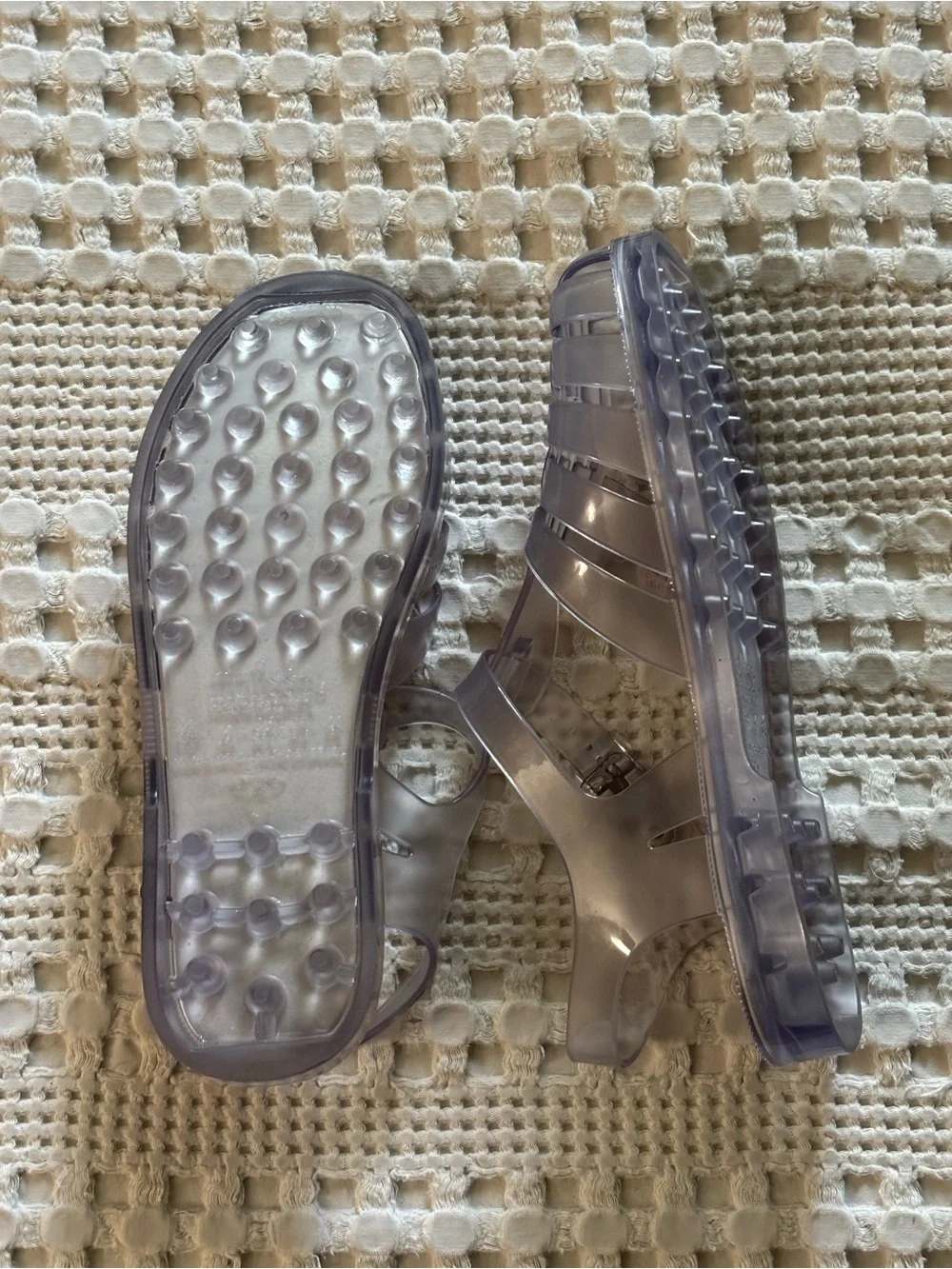 Melissa clear original jelly shoe
